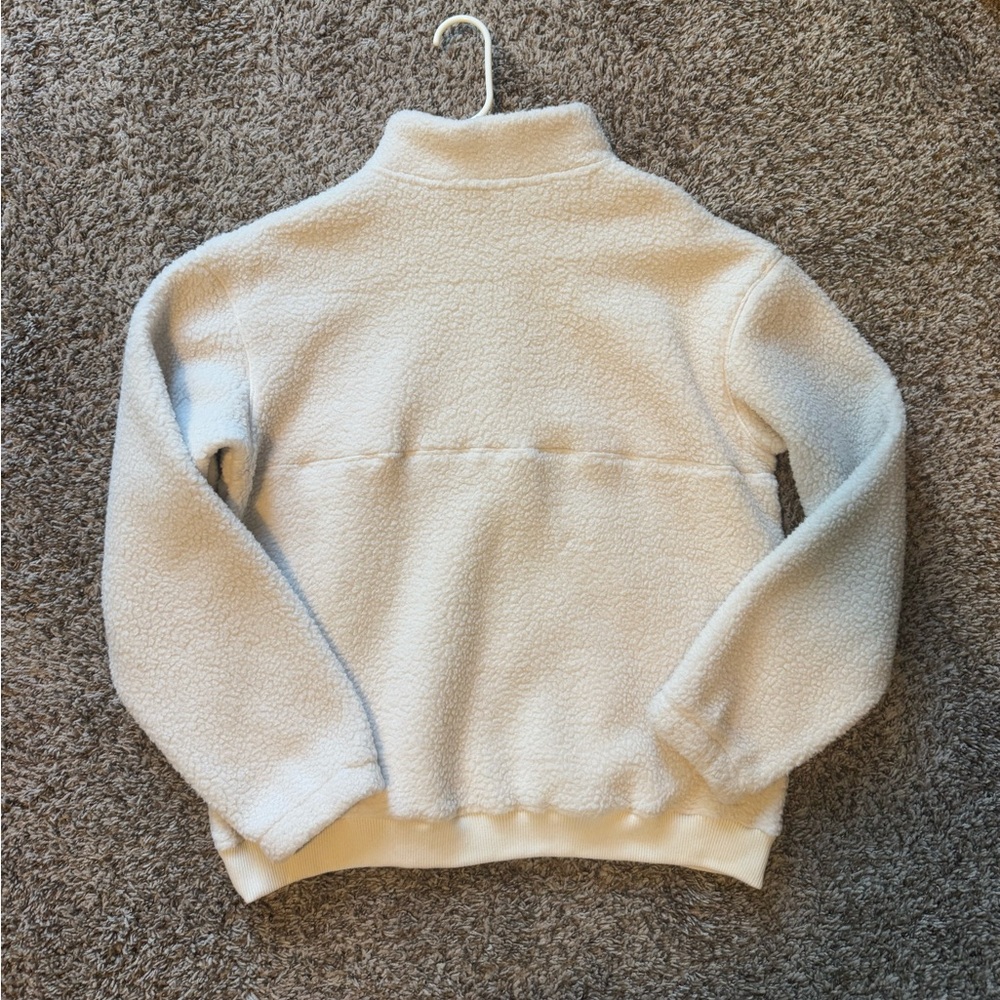 Rhythm Women’s Sherpa Quarter Zip Pull over - Picture 2 of 4